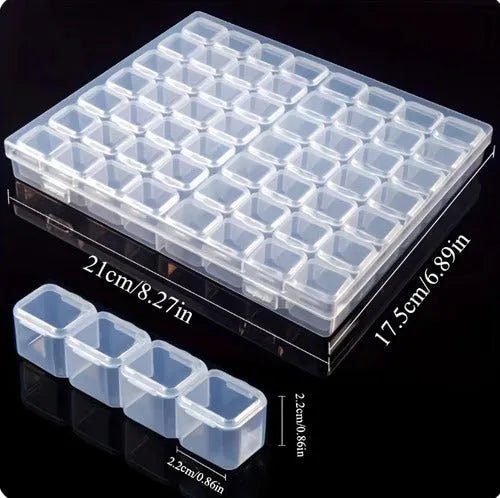 Caja Organizadora para Diamond Painting 56 Compartimentos - Baúl de Ayün