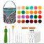Set de Fieltro y Accesorios para Felting con Bolsito