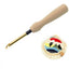 Pack 2 Agujas Mágicas Mango Madera 5mm + Enhebrador