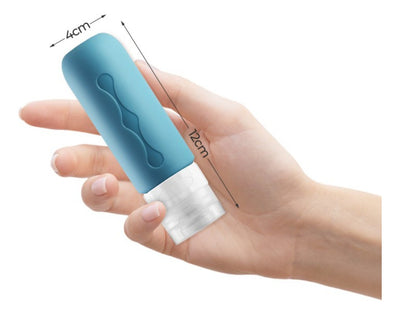 Set 8 Botellas De Viaje 90ml Silicona Contenedores Shampoo