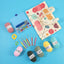 Set Tejido Crochet Accesorios Y Lanas + Tote Bag 79 Piezas