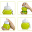 Botella De Silicona Plegable 500ml Forma Pelota De Tenis