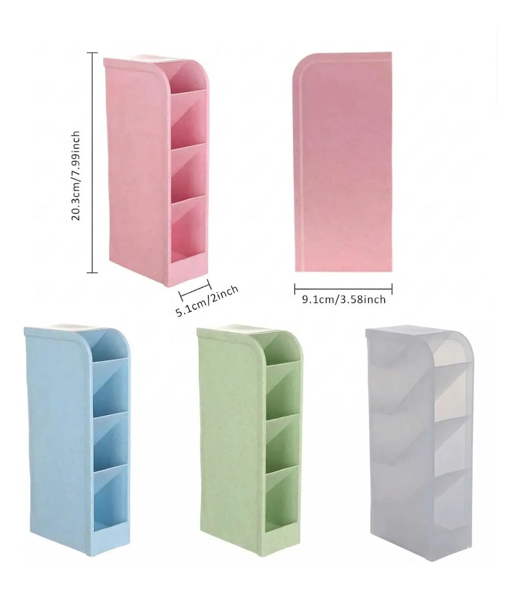 Set 4 Organizador Lápices Pinceles Portalápices Escritorio