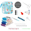 Kit De Costura Estuche Con Diseños 86 Piezas