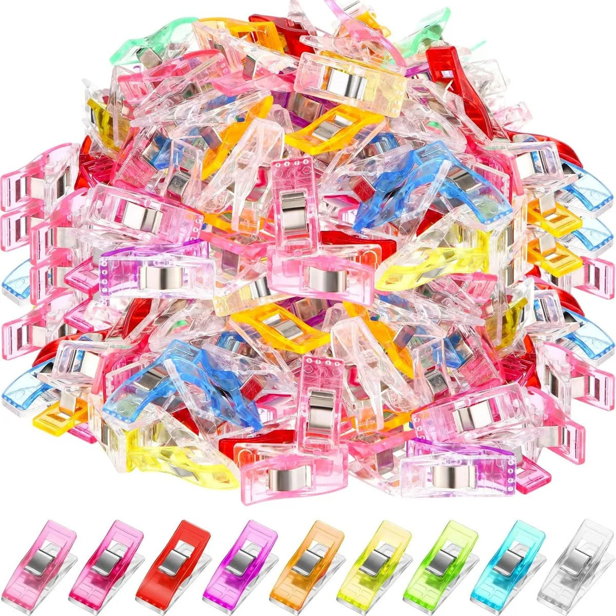 Set 250 Pinzas De Tela Costura Patronaje Patchwork