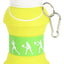 Botella De Silicona Plegable 500ml Forma Pelota De Tenis