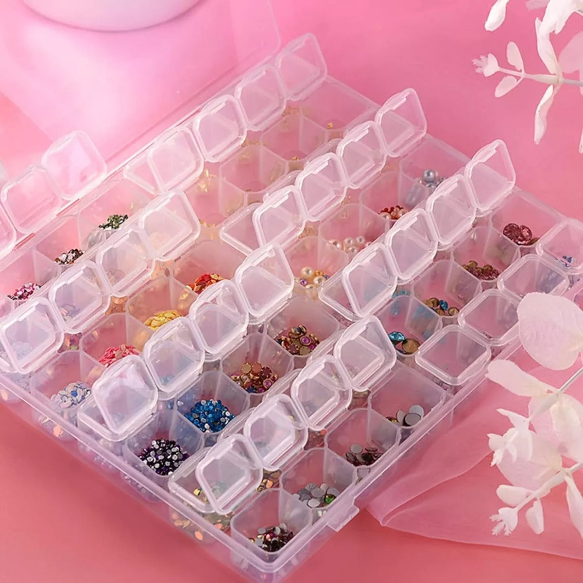 Diamond Painting Caja Organizadora 56 Compartimentos