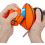 Botella De Silicona Plegable 500ml Forma Pelota Basquetbol