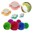Set Telares Para Hacer Flores Tejidas Y 4 Pomponeras