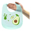 Babero De Silicona Ajustable Con Recoletor De Comida - Baúl de Ayün