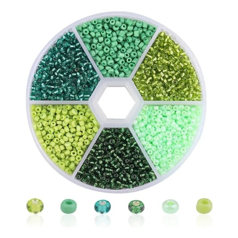 Caja De Mostacillas Pulseras Colores Incluye Cajita Plástica - Baúl de Ayün