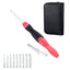 Set De Crochet Con Luz Led 9 Cabezales Recargable Por Usb