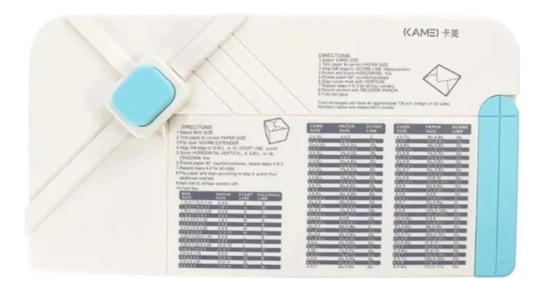 Plegadora De Papel Para Manualidades Cartas Y Cajas Kamei