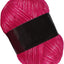 Ovillo de lana metalizada rosa chicle – hilo brillante para manualidades