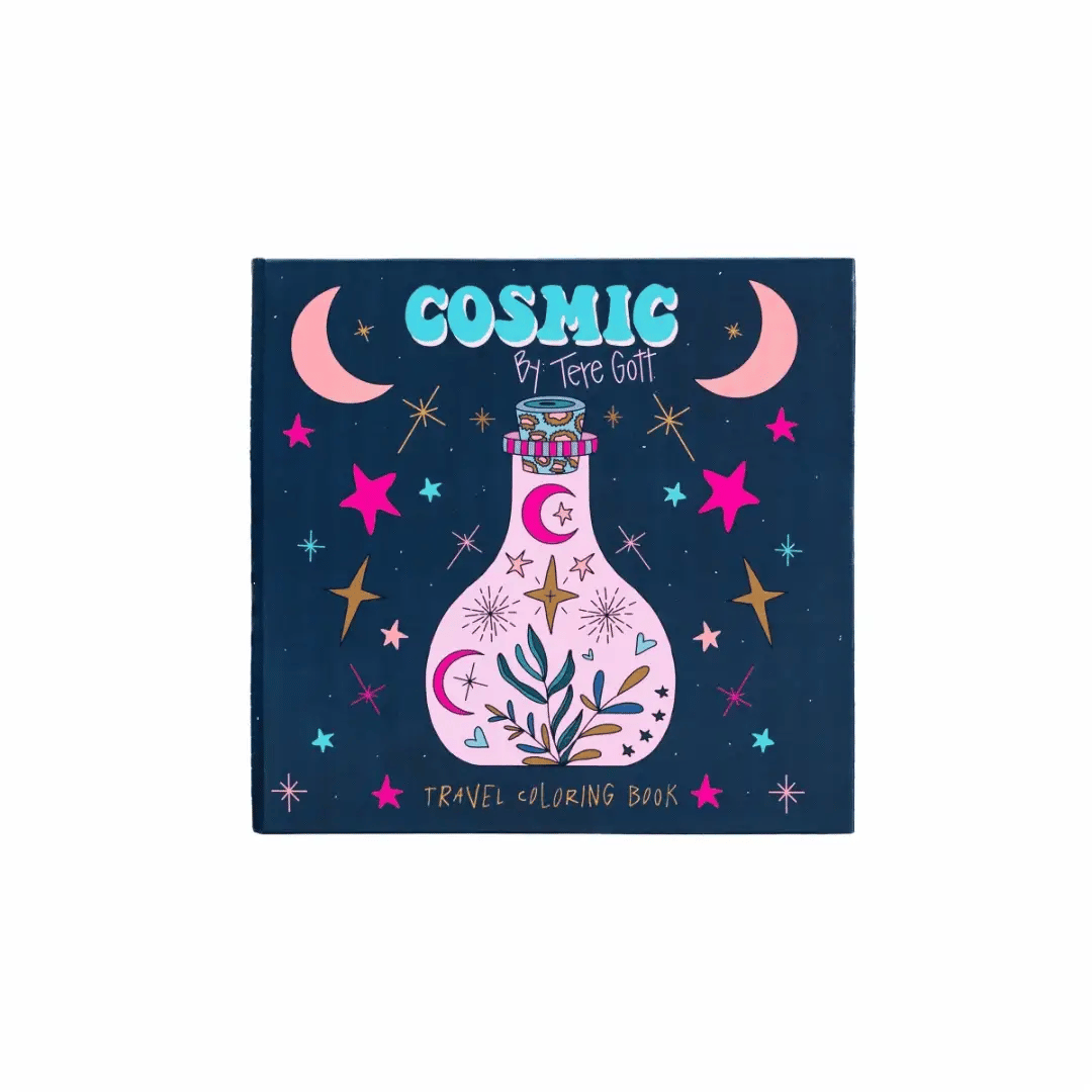 Libro para colorear COSMIC NEW EDITION de Tere Gott - Baúl de Ayün