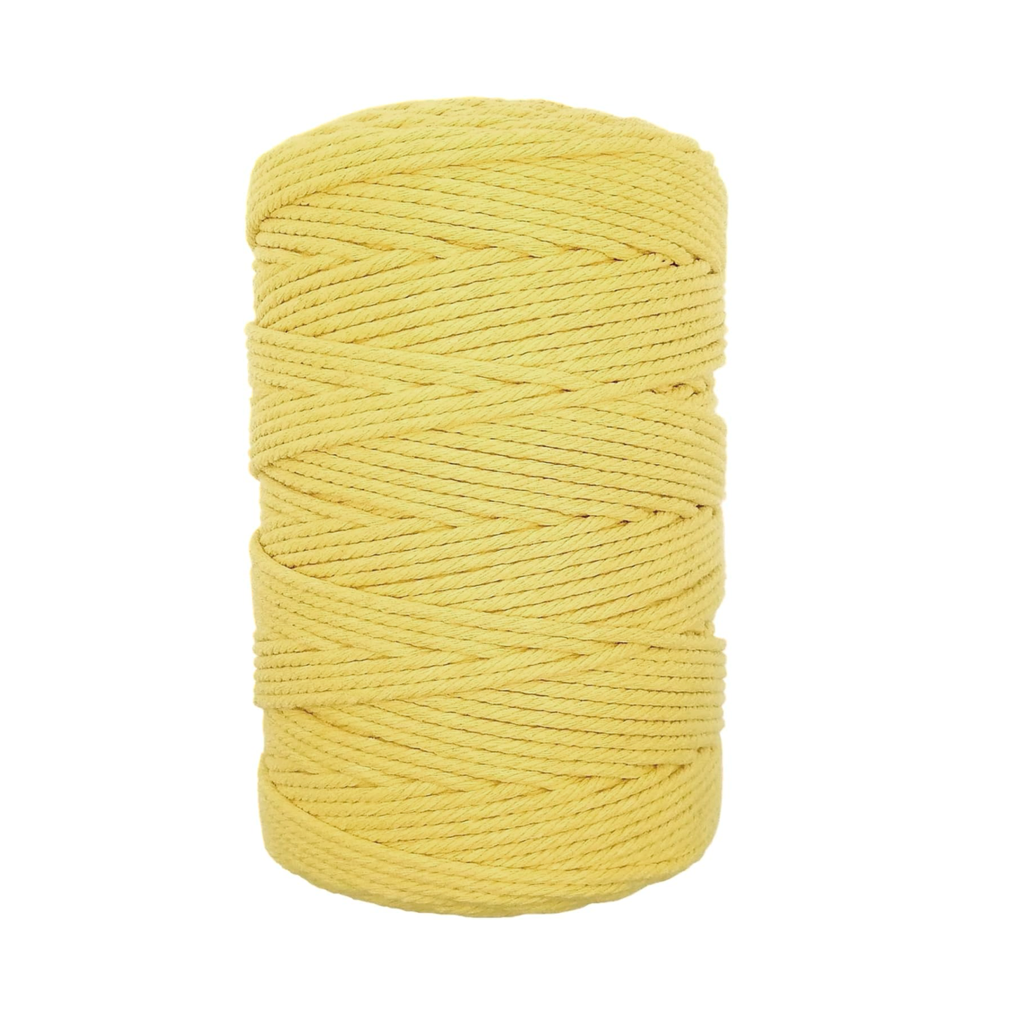 Cordón Algodón Torcido 3mm 200 Metros Para Macrame