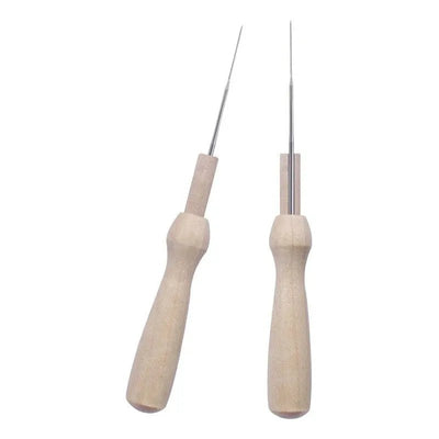 Pack 5 Agujas Para Fieltro Vellon Con Mango De Madera - Baúl de Ayün
