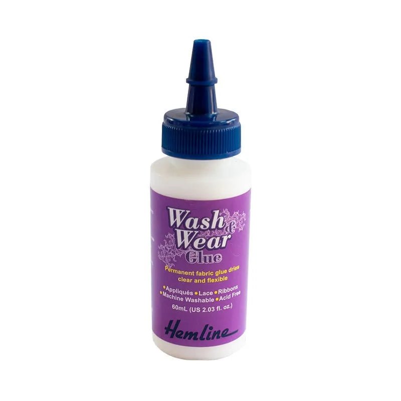 Pegamento Permanente de Tela 60ml Hemline - Baúl de Ayün