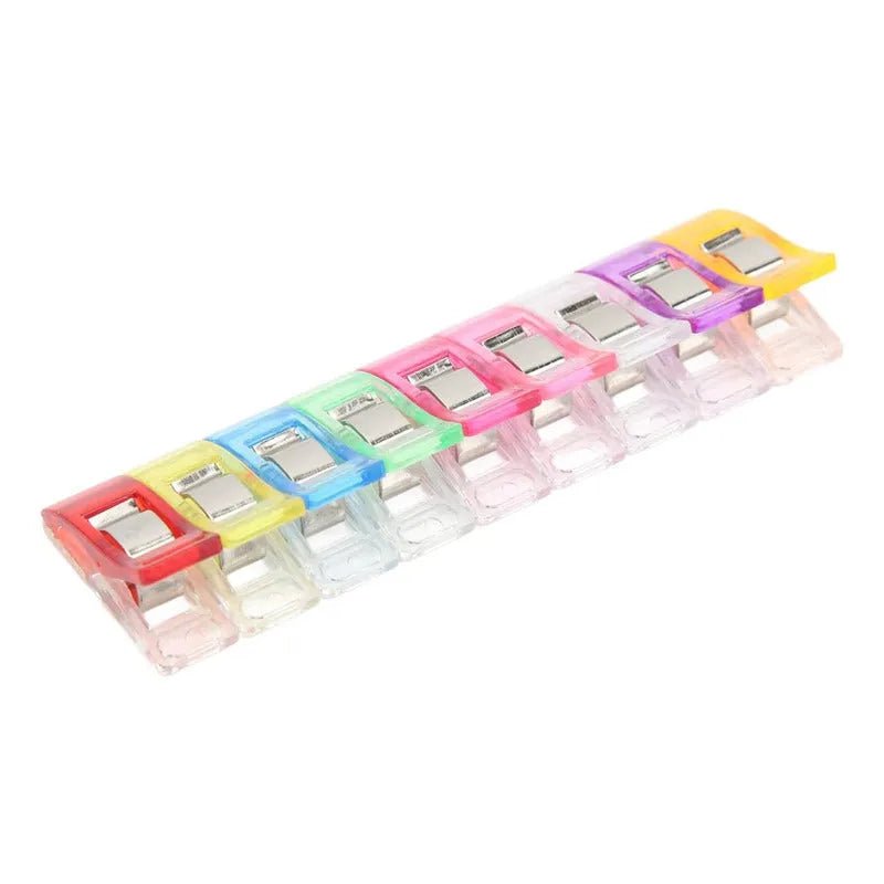 Set 100 Pinzas De Tela Costura Patronaje Patchwork + Caja - Baúl de Ayün