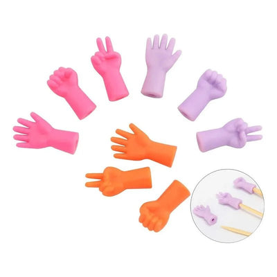 Set De Protectores Para Puntas De Palillos 9 Unidades - Baúl de Ayün
